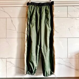 Zara Parachute Track Pants NWT